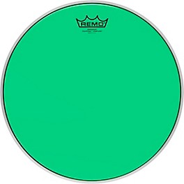 Remo Emperor Colortone Crimplock Green Tenor Drum Head 14 in. Remo Emperor Colortone Crimplock Green Tenor Drum Head 6 in.