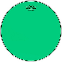 Remo Emperor Colortone Crimplock Green Tenor Drum Head 14 in. Remo Emperor Colortone Crimplock Green Tenor Drum Head 8 in.