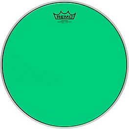 Remo Emperor Colortone Crimplock Green Tenor Drum Head 14 in. Remo Emperor Colortone Crimplock Green Tenor Drum Head 12 in.