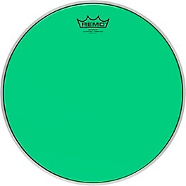 Remo Emperor Colortone Crimplock Green Tenor Drum Head 14 in. Remo Emperor Colortone Crimplock Green Tenor Drum Head 13 in.