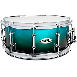 Sound Percussion Labs 468 Series Snare Drum 14 ... Sound Percussion Labs 468 Series Snare Drum 14 x 6 in. Turquoise Blue Fade