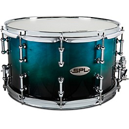 Sound Percussion Labs 468 Series Snare Drum 14 ... Sound Percussion Labs 468 Series Snare Drum 14 x 8 in. Turquoise Blue Fade