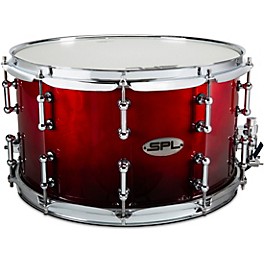 Sound Percussion Labs 468 Series Snare Drum 14 x 8 in.... Sound Percussion Labs 468 Series Snare Drum 14 x 8 in. Scarlet Fade