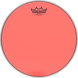 Remo Emperor Colortone Crimplock Red Tenor Drum Head 6 in.