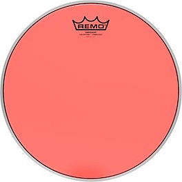 Remo Emperor Colortone Crimplock Red Tenor Drum Head 8 in. Remo Emperor Colortone Crimplock Red Tenor Drum Head 6 in.