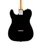 Fender American QMT Telecaster Pale Moon Ebony Fingerboard Limited Edition Electric Guitar Transparent Black