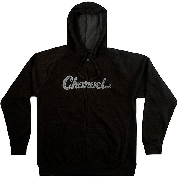 Charvel Logo Hoodie - Charcoal Medium