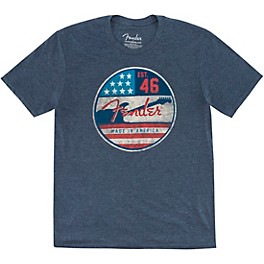 Fender Made in America T-Shirt Medium Blue