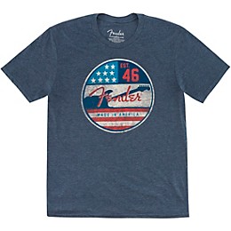 Clearance Fender Made in America T-Shirt Large Blue