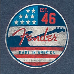 Fender Made in America T-Shirt XX Large Blue