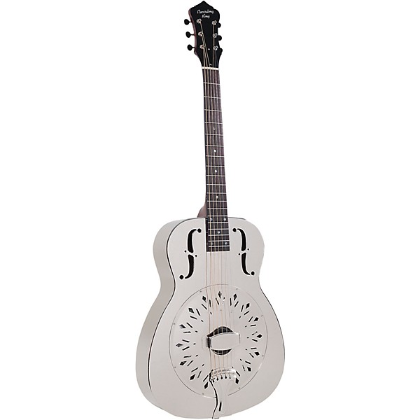 Recording King RM-998-D Metal Body Resonator, Style-0 Nickel-Plated