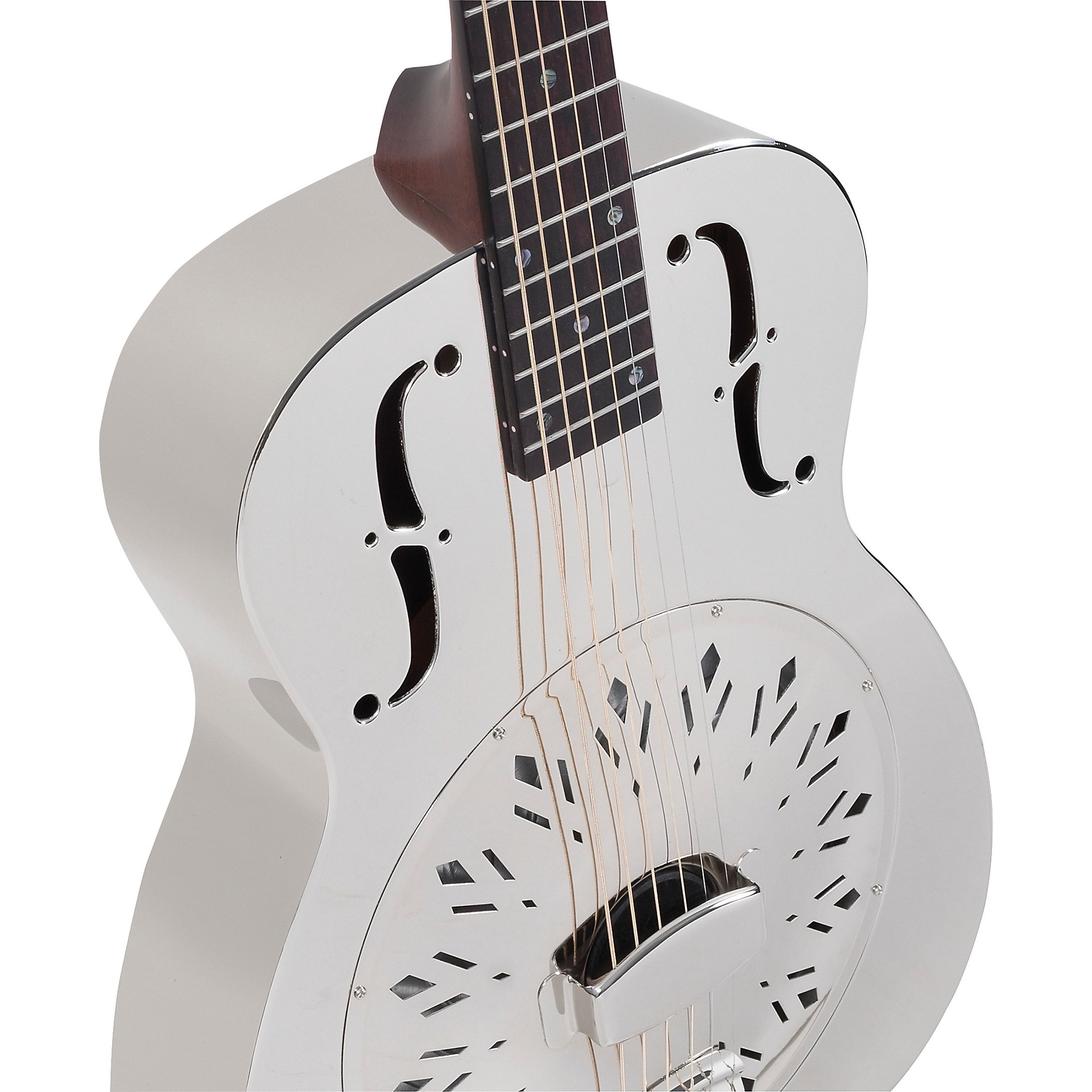 Recording King RM-998-D Metal Body Resonator, Style-0 Nickel