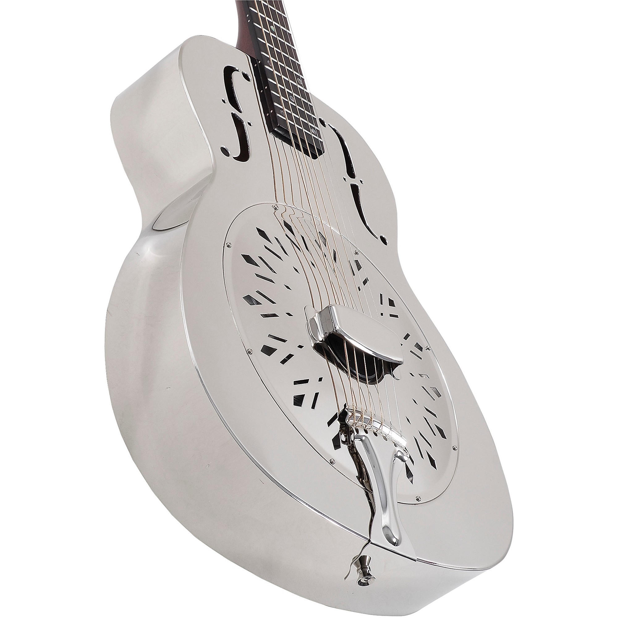 Recording King RM-998-D Metal Body Resonator, Style-0 Nickel
