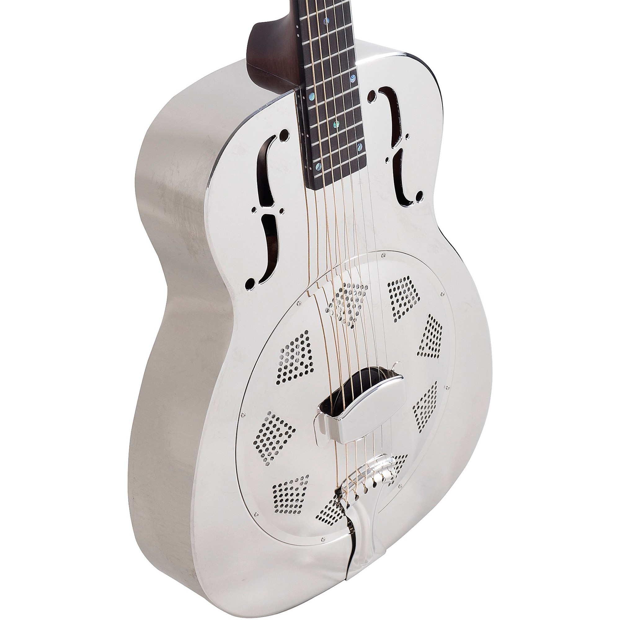 Recording King RM-998-R Metal Body Resonator, Style-0 Nickel