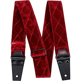 Coffin Case The Count Velvet Guitar Strap Red Velvet Coffin Case The Count Velvet Guitar Strap Red Velvet