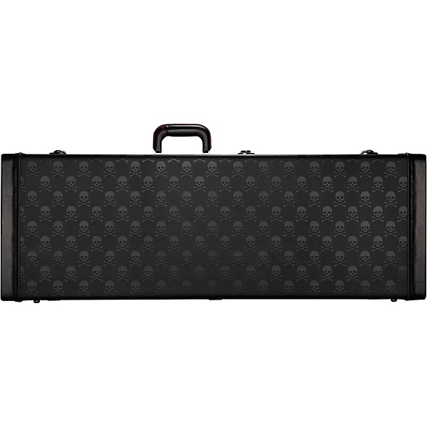 Open Box Coffin Case Coffin Skull Series Guitar Case Level 1 Black Red