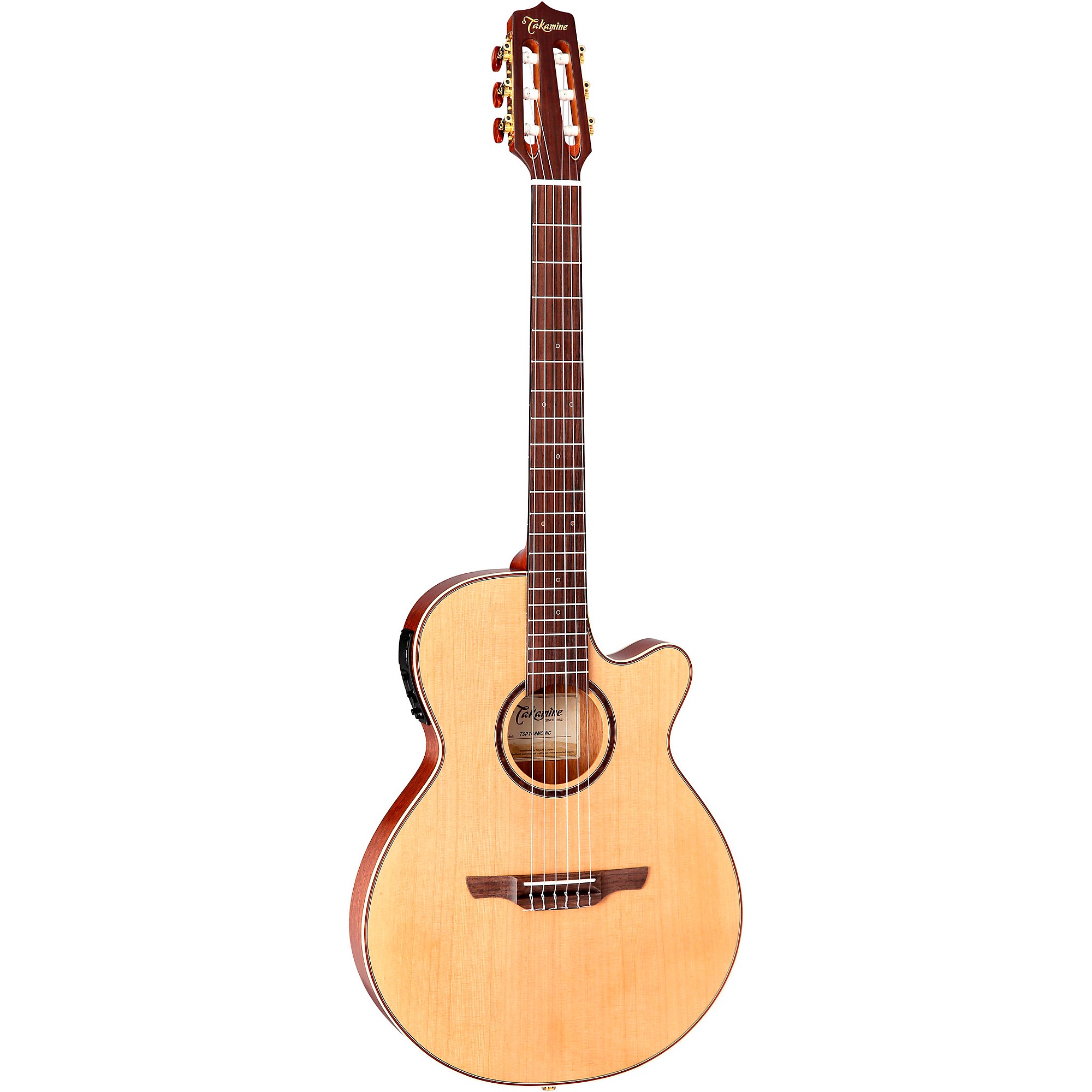 Takamine TSP148NC Nylon Thinline Acoustic-Electric Guitar