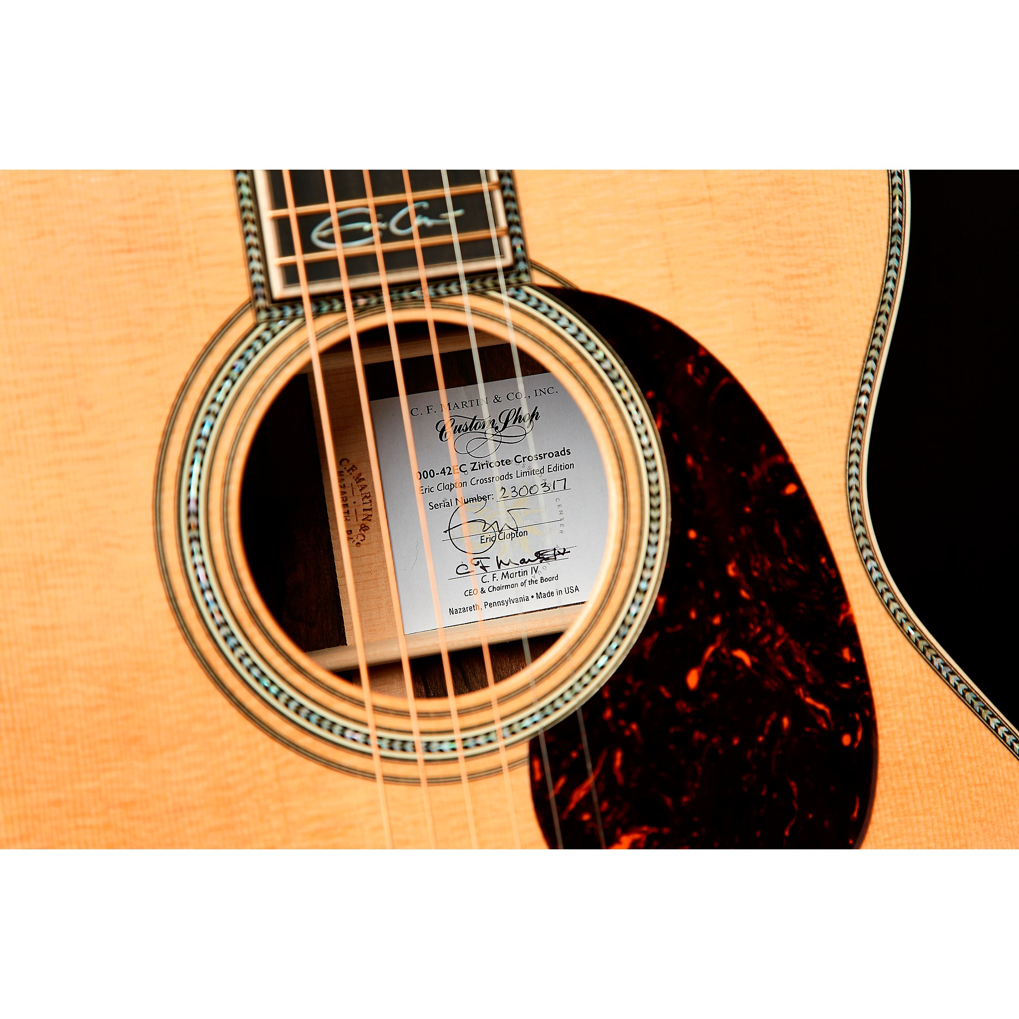 Platinum Martin 00042EC-Z Eric Clapton Crossroads Ziricote Platinum Martin 00042EC-Z Eric Clapton Crossroads Ziricote