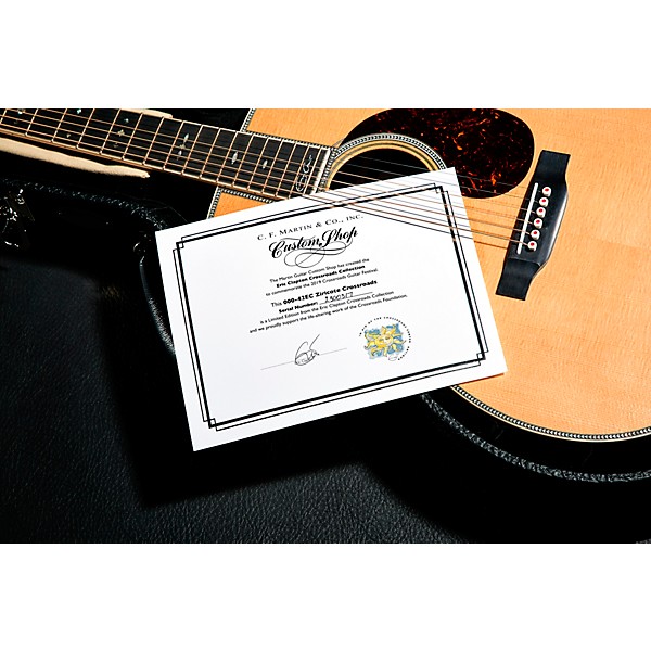 Martin 00042EC-Z Eric Clapton Crossroads Ziricote Auditorium Acoustic Guitar Natural