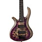 Schecter Guitar Research Riot-5 Left-Handed 5-String Electric Bass Aurora Burst thumbnail