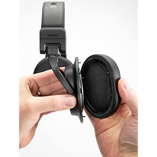 Open Box Sterling Audio S400 Studio Headphones with 40 mm Drivers Level 1 Black