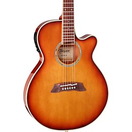 Takamine Thinline TSP138C Acoustic-Electric Guitar 3-Tone Tea