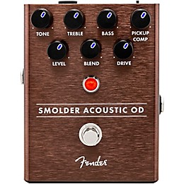 Fender Smolder Acoustic Overdrive Effects Pedal