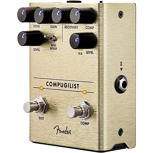 Open Box Fender Compugilist Compressor/Distortion Effects Pedal Level 2  194744114847