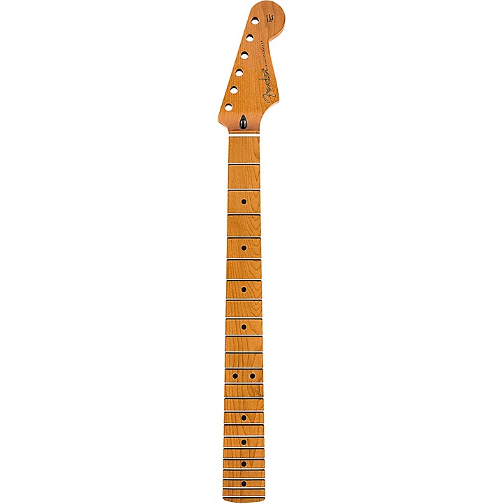 Fender Roasted Stratocaster Neck Flat Oval Shape, Maple Fingerboard ...