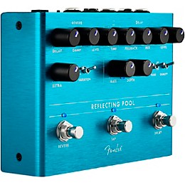 Open Box Fender Reflecting Pool Delay & Reverb Effects Pedal Level 2 Regular 194744175466