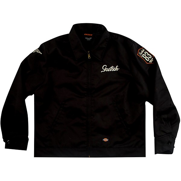 Gretsch Patch Jacket - Black X Large | Guitar Center