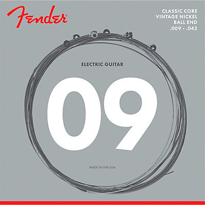 Fender Classic Core 155L Nickel Ball End Light Guitar Strings for sale