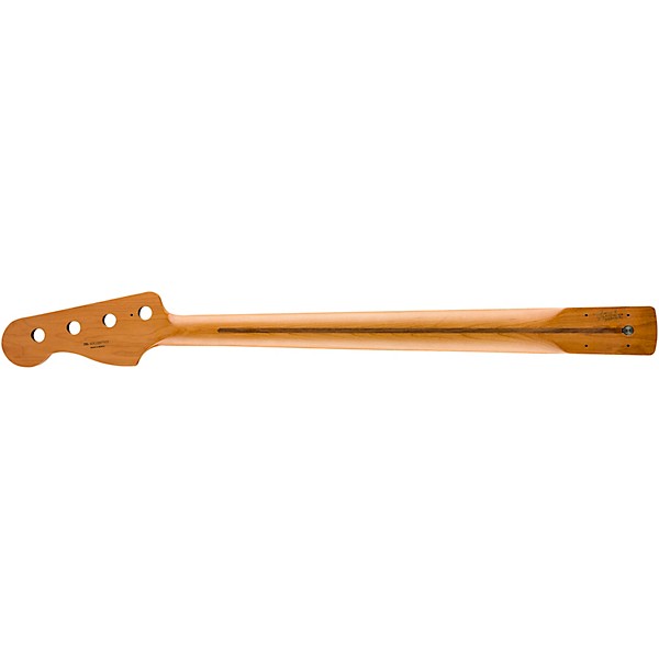 Open Box Fender Roasted Precision Bass Neck "C" Shape, Maple Fingerboard Level 1 Regular