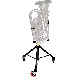 Tuba Essentials The Hug Adjustable Tuba Stand for Full Size Left Side Mouthpiece Instruments