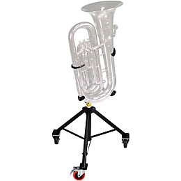 Tuba Essentials The Hug Adjustable Tuba Stand for Full-Size Right Side Mouthpiece Instruments