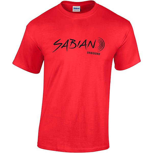 SABIAN Short Sleeve Logo Tee Canvas Red XX Large