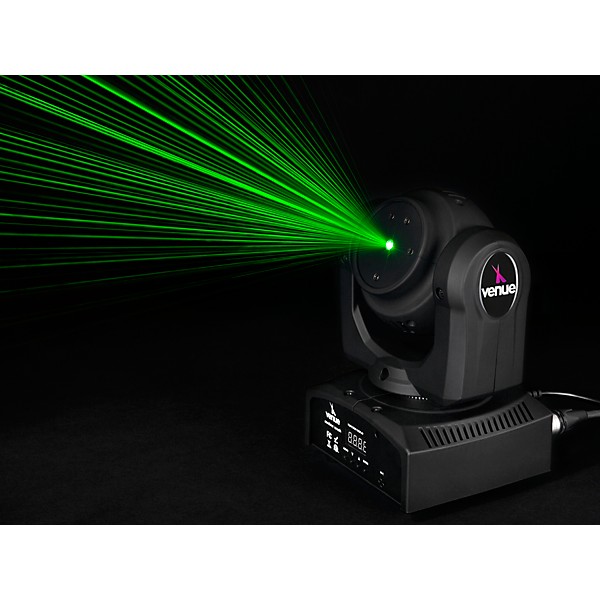 Venue Revolver Laser Dual-Sided Moving Head Effect Light With Laser and Moonflower