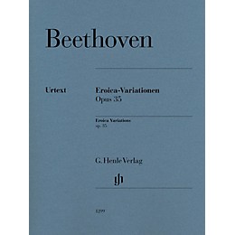 G. Henle Verlag Eroica Variations Op. 35 for Piano Solo Composed by Ludwig van Beethoven Edited by Felix Loy