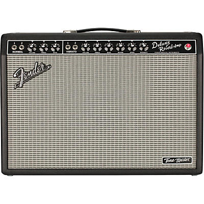 Fender Tone Master Deluxe Reverb 100W 1X12 Guitar Combo Amp Black for sale
