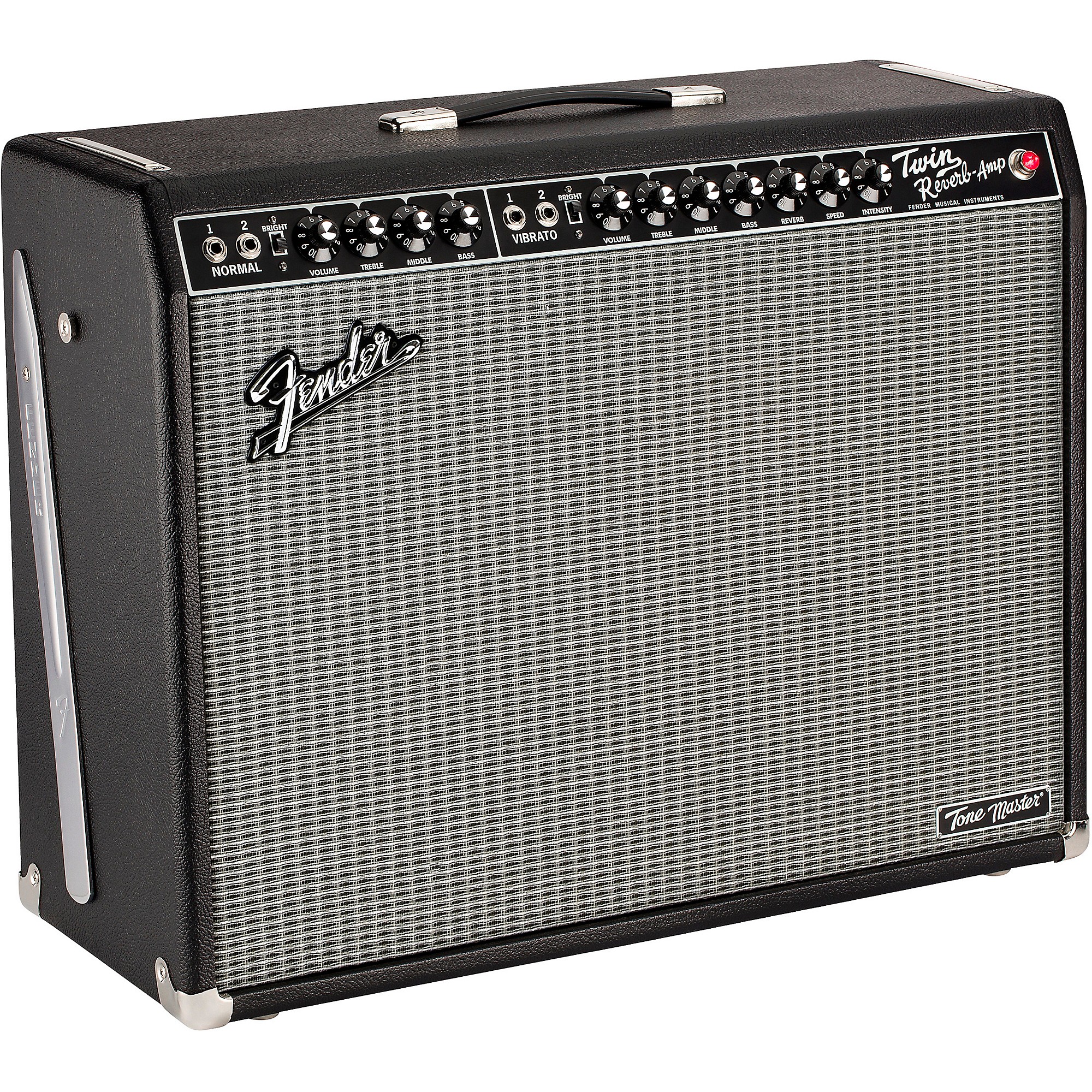 Fender Tone Master Twin Reverb 200W 2x12 Guitar Combo Amp Black