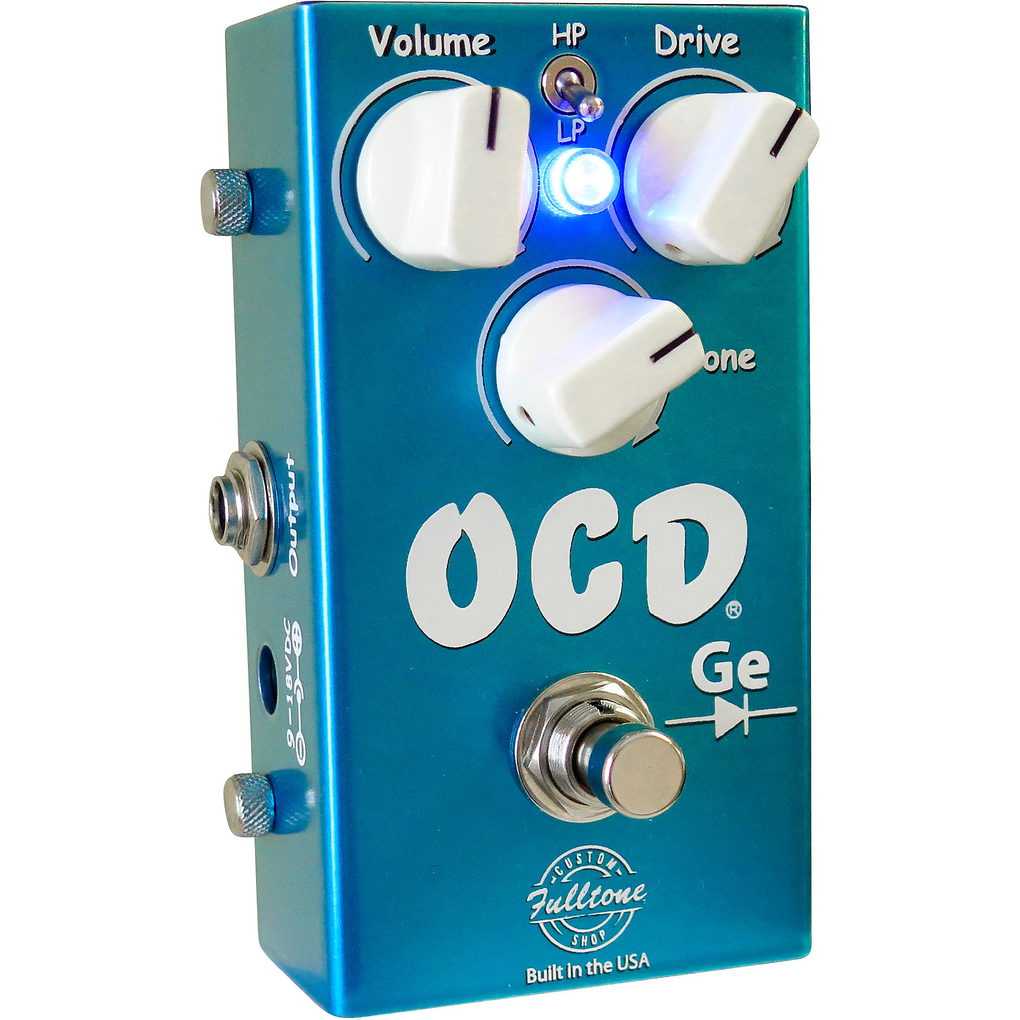 Open Box Fulltone Custom Shop OCD-Ge Germanium Overdrive Effects