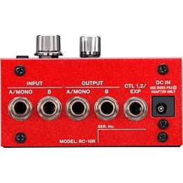 Open Box BOSS RC-10R Rhythm Loop Station Looper Effects Pedal Level 1