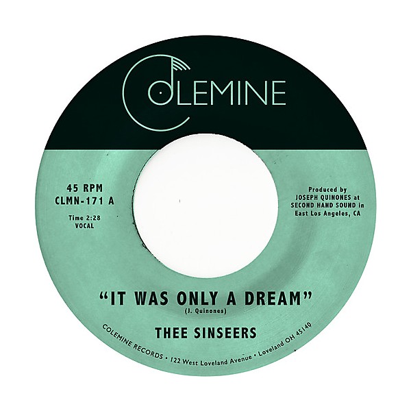 Thee Sinseers - It Was Only A Dream