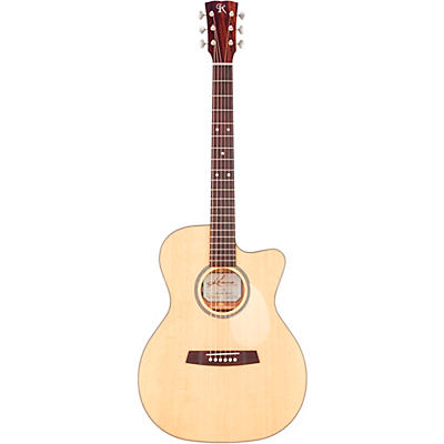 Kremona M25 Cw Om-Style Acoustic-Electric Guitar Natural for sale