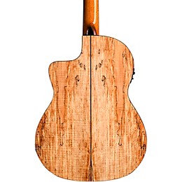 Open Box Cordoba C5-CET Thinbody Spalted Maple Nylon-String Acoustic-Electric Guitar Level 1 Gloss Natural