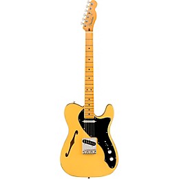 Fender Britt Daniels Telecaster Thinline Maple Fingerboard Electric Guitar Amarillo Gold