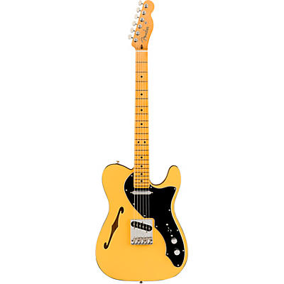 Fender Britt Daniels Telecaster Thinline Maple Fingerboard Electric Guitar Amarillo Gold for sale