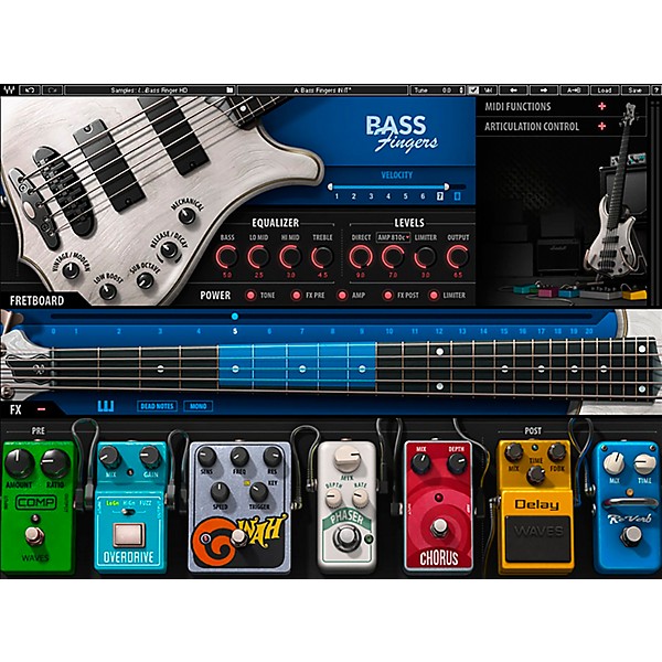 Waves Bass Fingers Plug-in