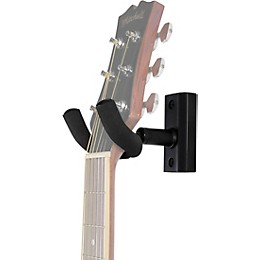 Open Box Proline Solid Wood Guitar Wall Hanger Level 1 Black