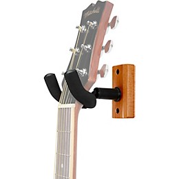 Open Box Proline Solid Wood Guitar Wall Hanger Level 1 Mahogany